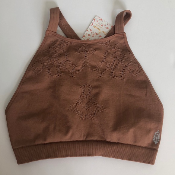 NEW! FP MOVEMENT nikki femme crop yoga bralette - Picture 6 of 8